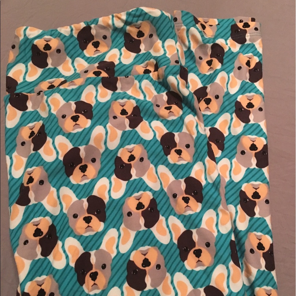 BNWOT Lularoe Frenchie TC leggings