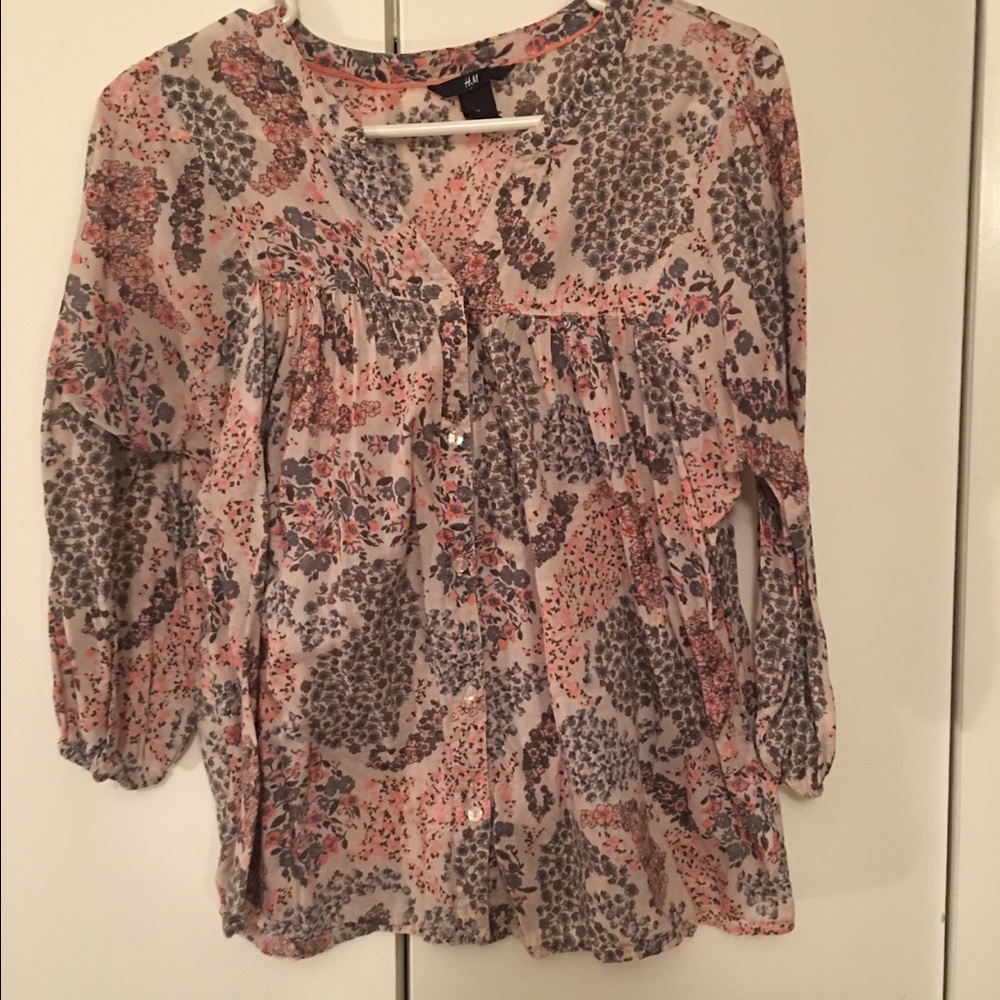 Button up crop top