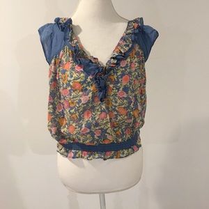 Hollister top and Abercrombie ankle jeans