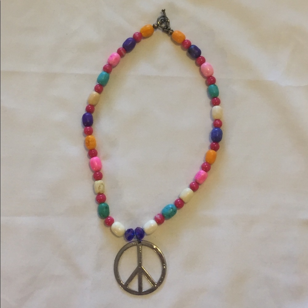 Girl's Peace Necklace