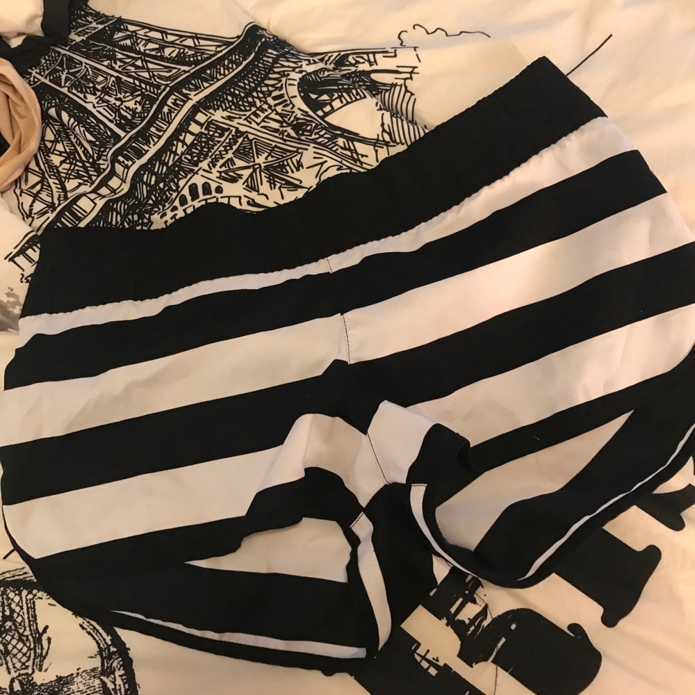 Striped Swim Shorts