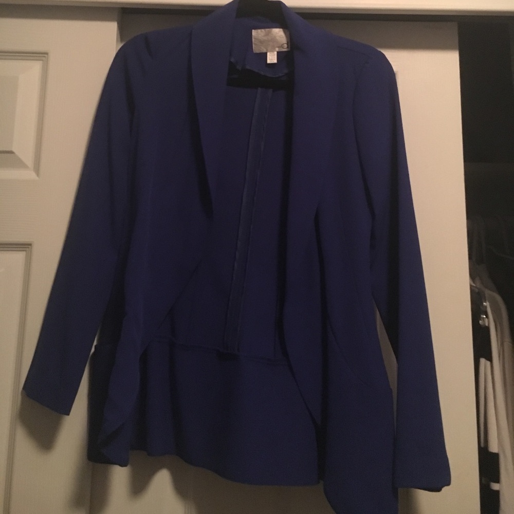 Blue blazer