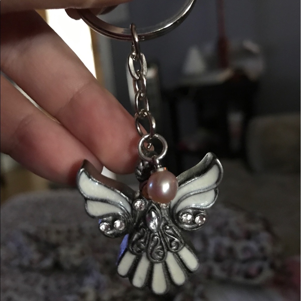 Akoya Pearl Keychain