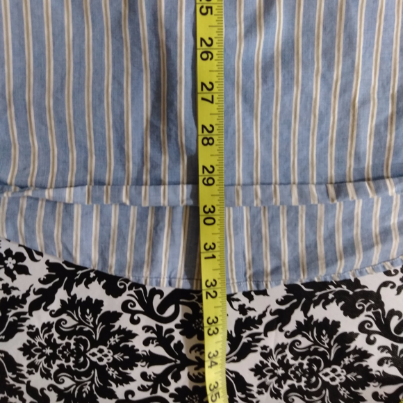 Abercrombie & Fitch Men's Blue Striped Shirt - Picture 7 of 8