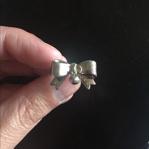 Coach bow ring- Sterling silver