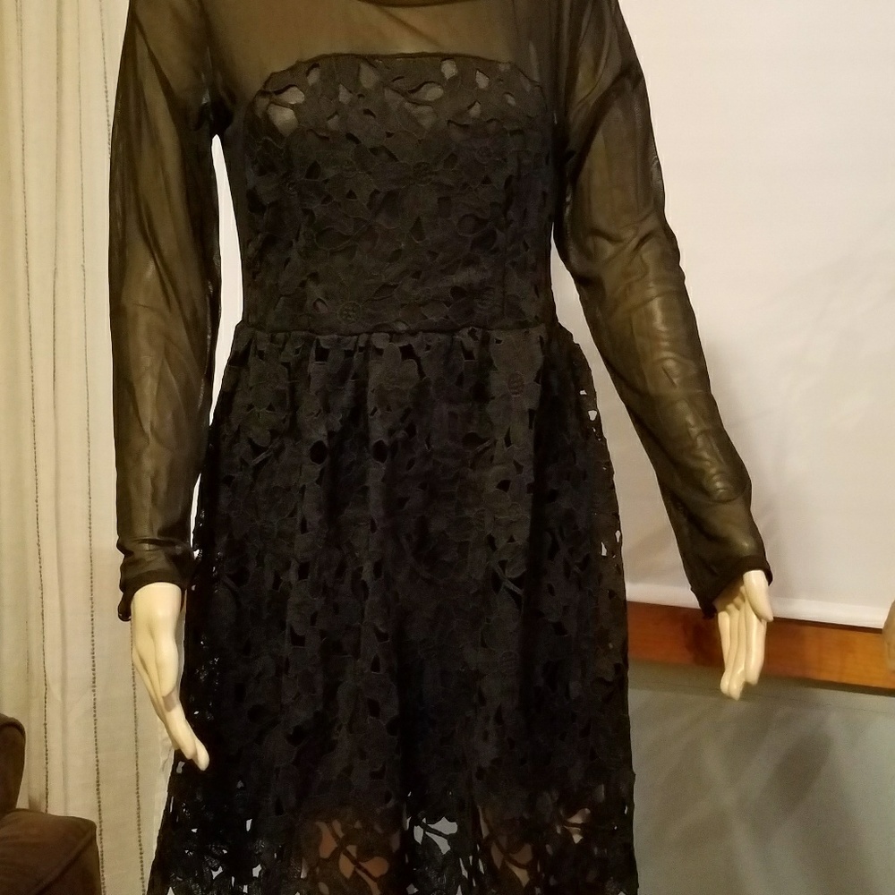 black dress