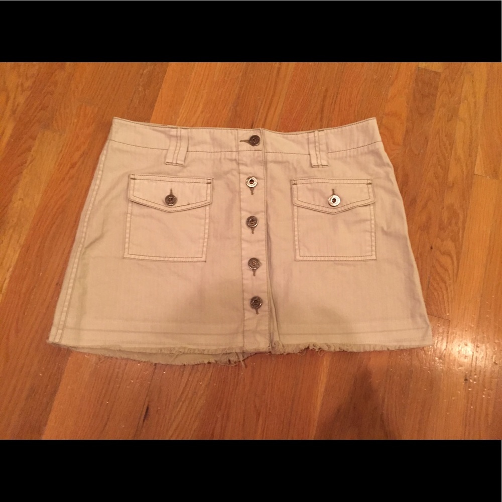 Guess Jeans Khaki Skirt