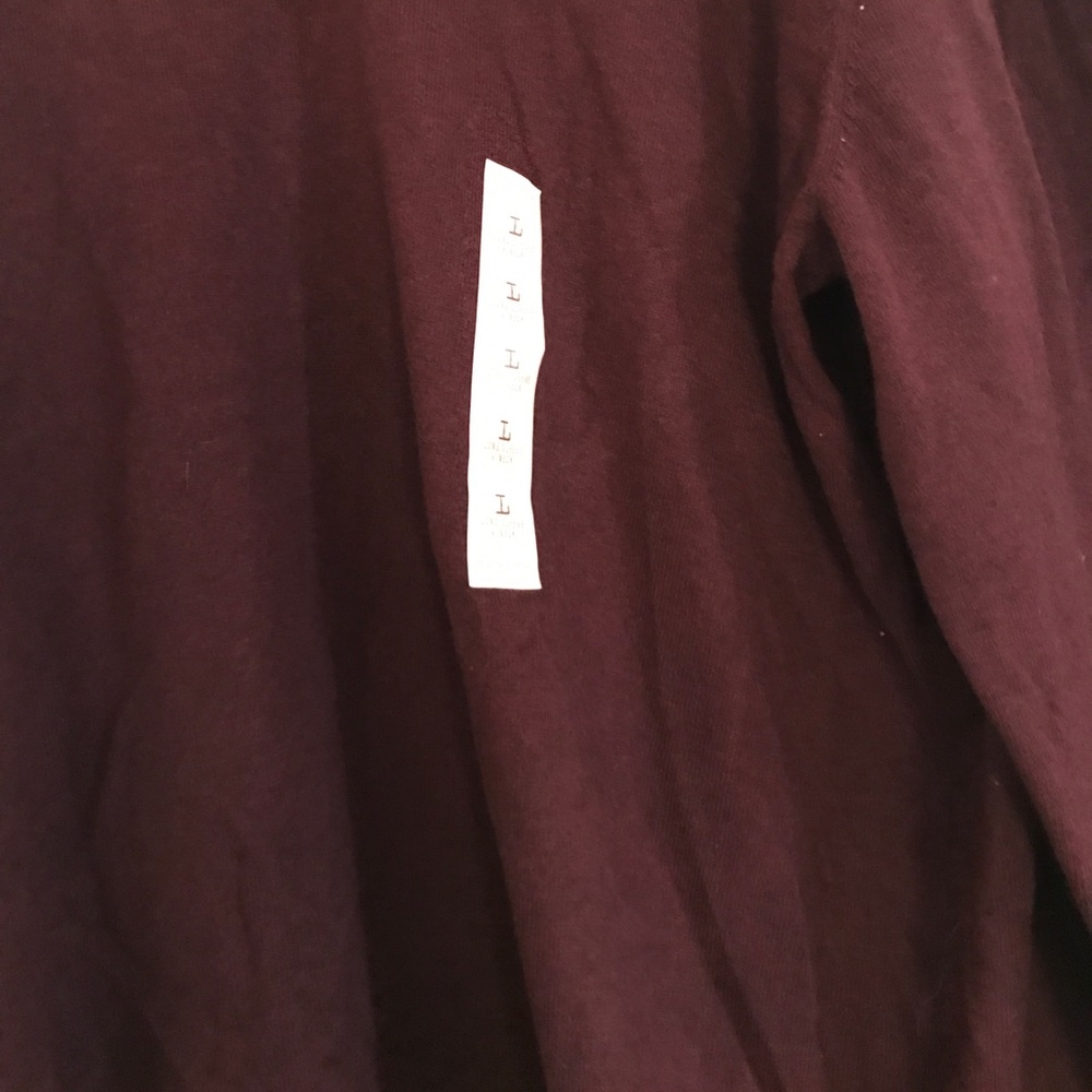 NWT men's Maroon Sweater - Picture 3 of 3