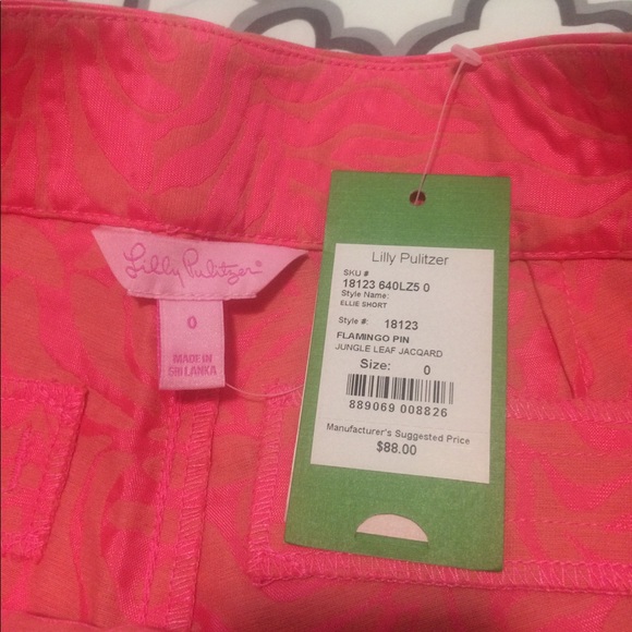 NWT Lilly Pulitzer Ellie Short - Picture 3 of 4