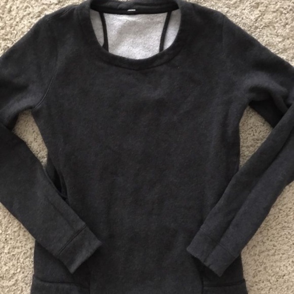 lululemon athletica Other - Lululemon open back sweatshirt size 4.