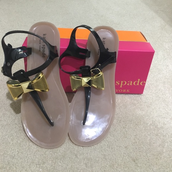 kate spade Shoes - Kate Spade Fab Jelly Bow Sandals