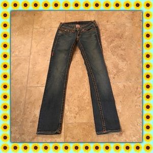 TRUE RELIGION BILLY SUPER T. RN #112790. Sz 25