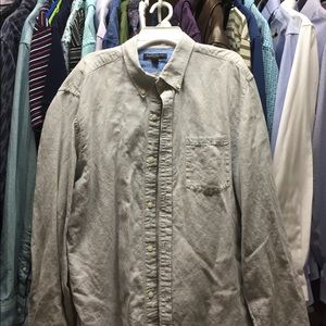 Banana Republic Slim Fit Linen Shirt