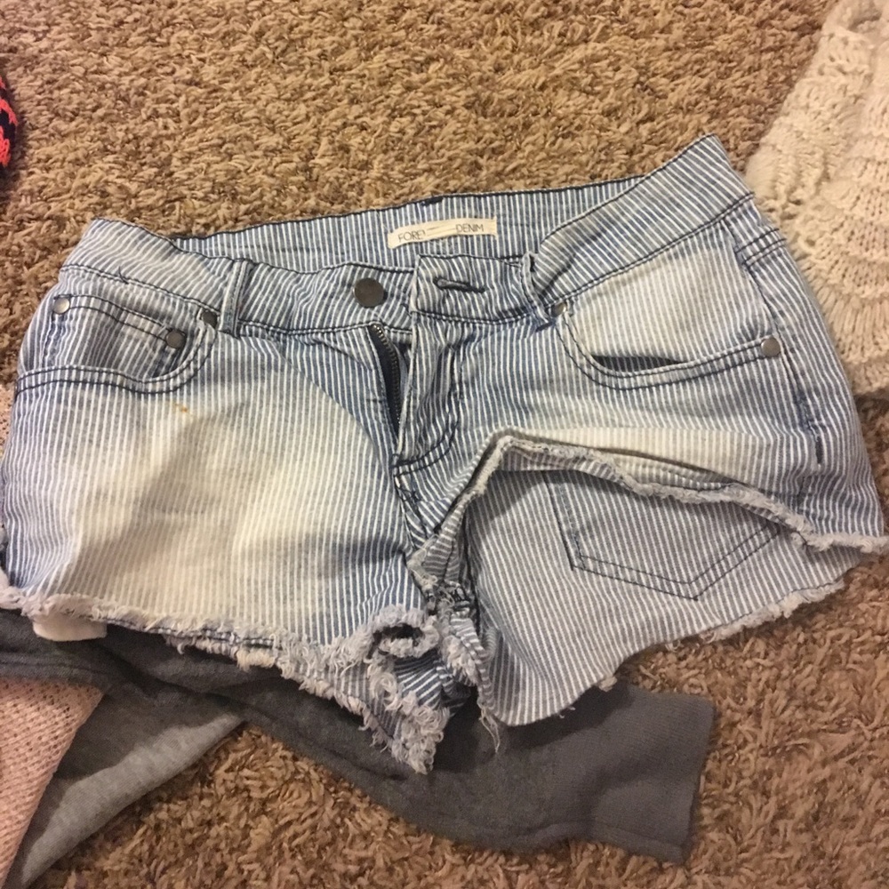 jean shorts