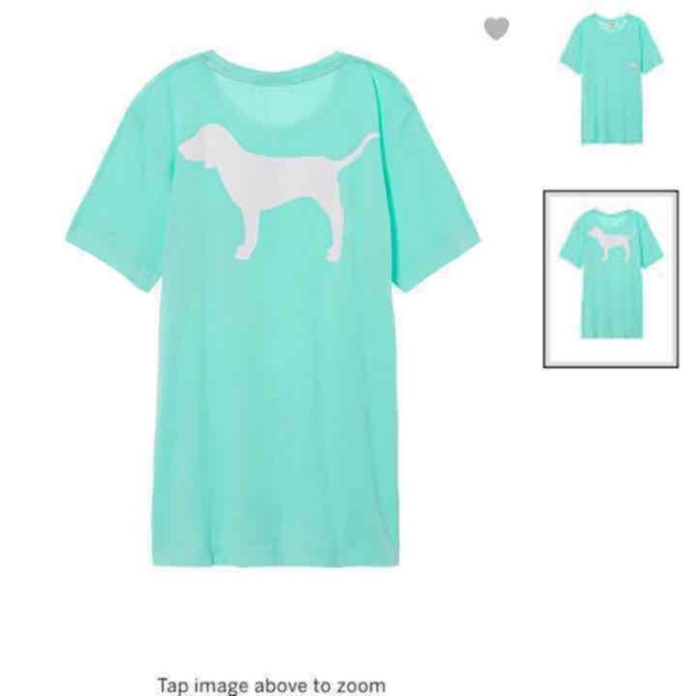 Victoria secret pink campus tee