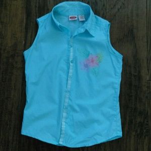 Canyon River Blues Girl's Blouse