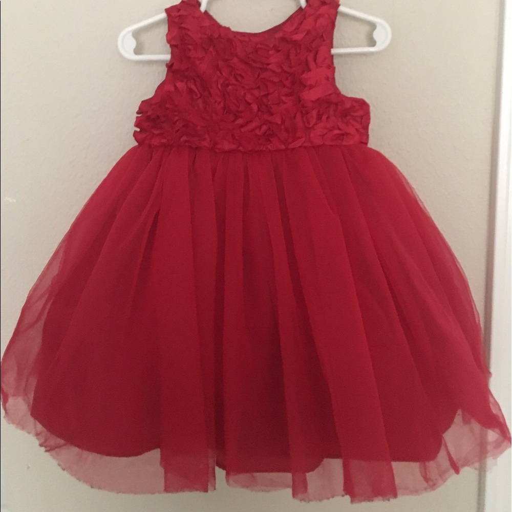 Red Girls Cherokee Dress - Holiday, Valentine's