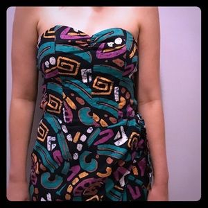 Vintage pin- up girl dress