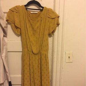 Vintage Mustard yellow dress