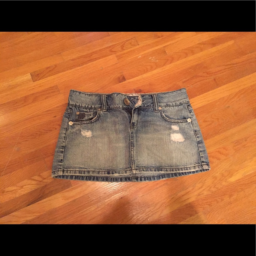 Jean Mini Skirt
