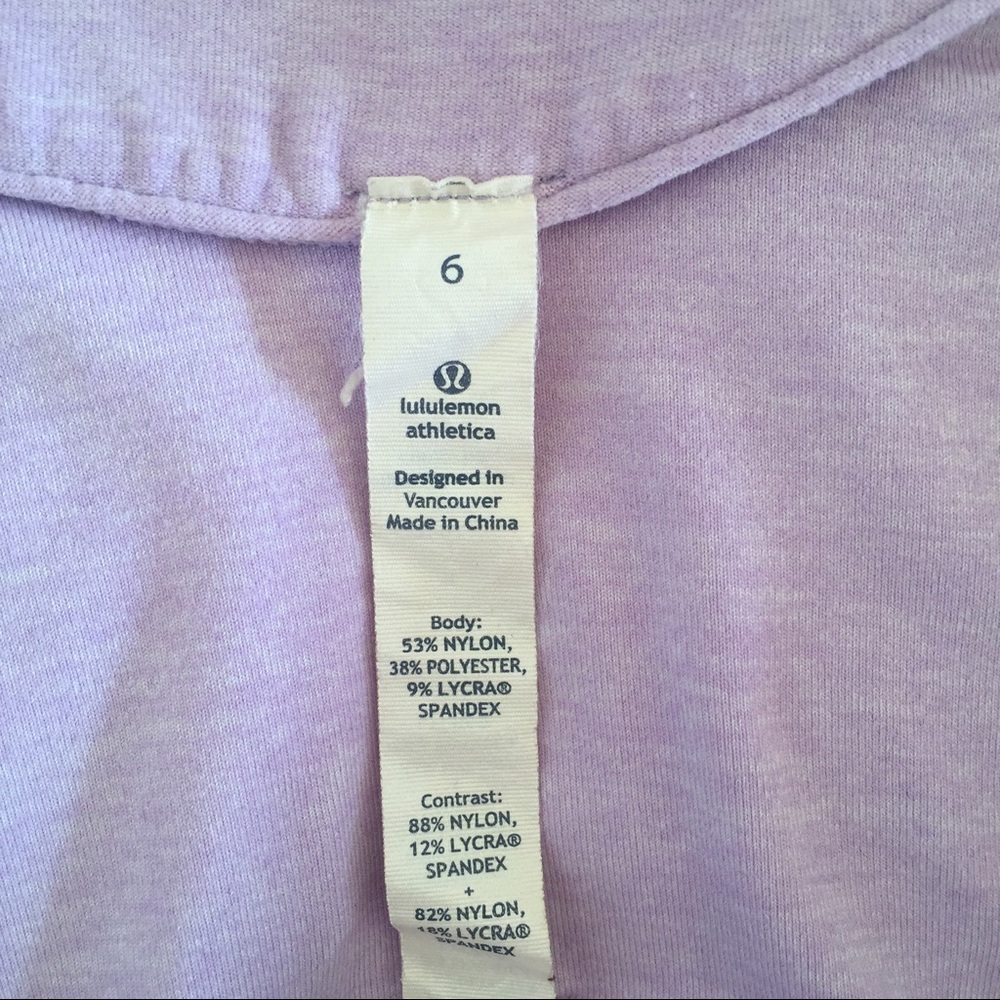 Lululemon lavender pullover - Picture 3 of 3