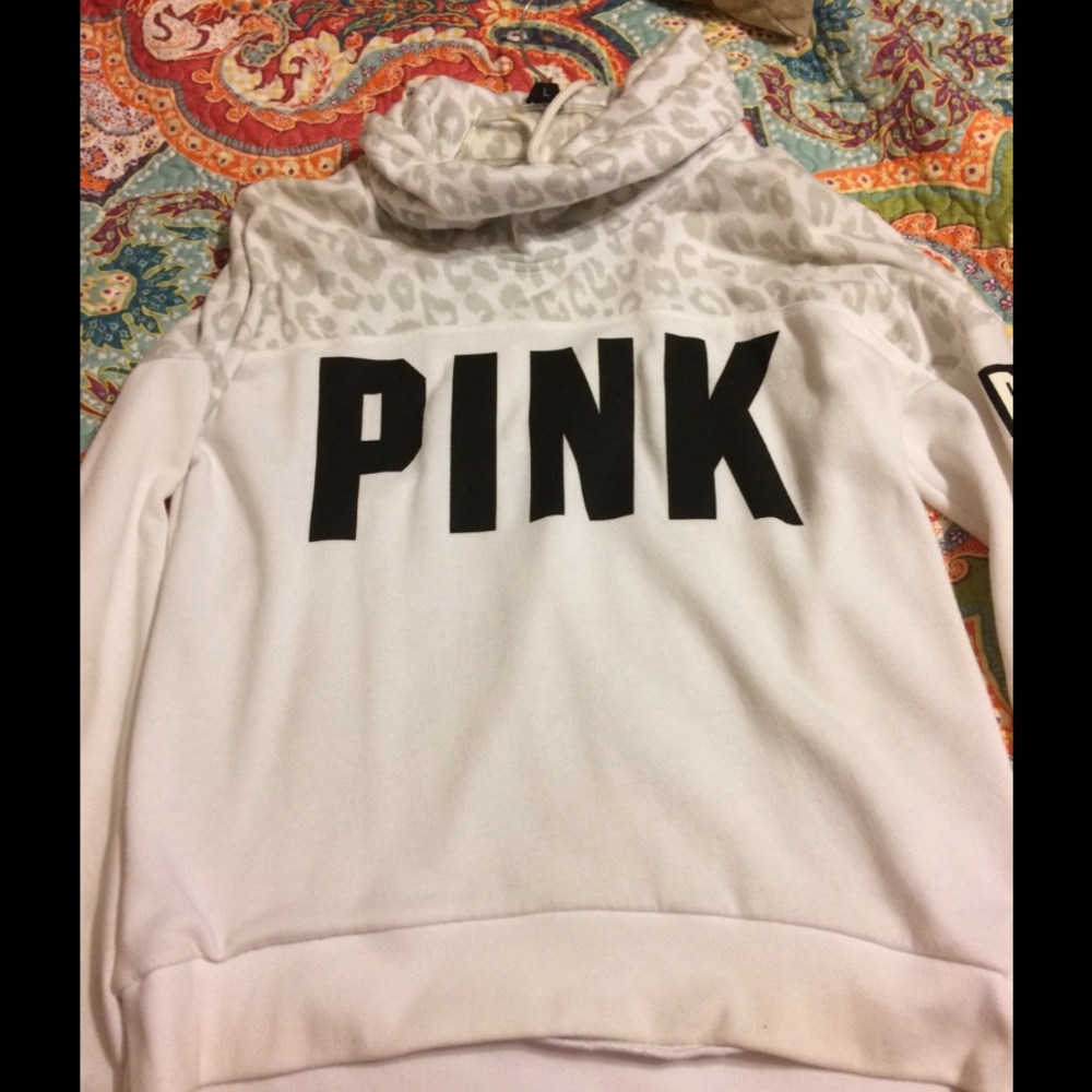 Pink Victoria's Secret hoodie