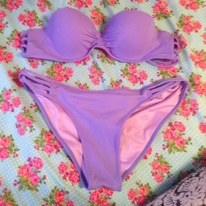 Victoria's Secret lavender swimsuit