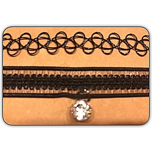 Boho Chic 2 Pc Choker Necklace Set - Picture 4 of 6