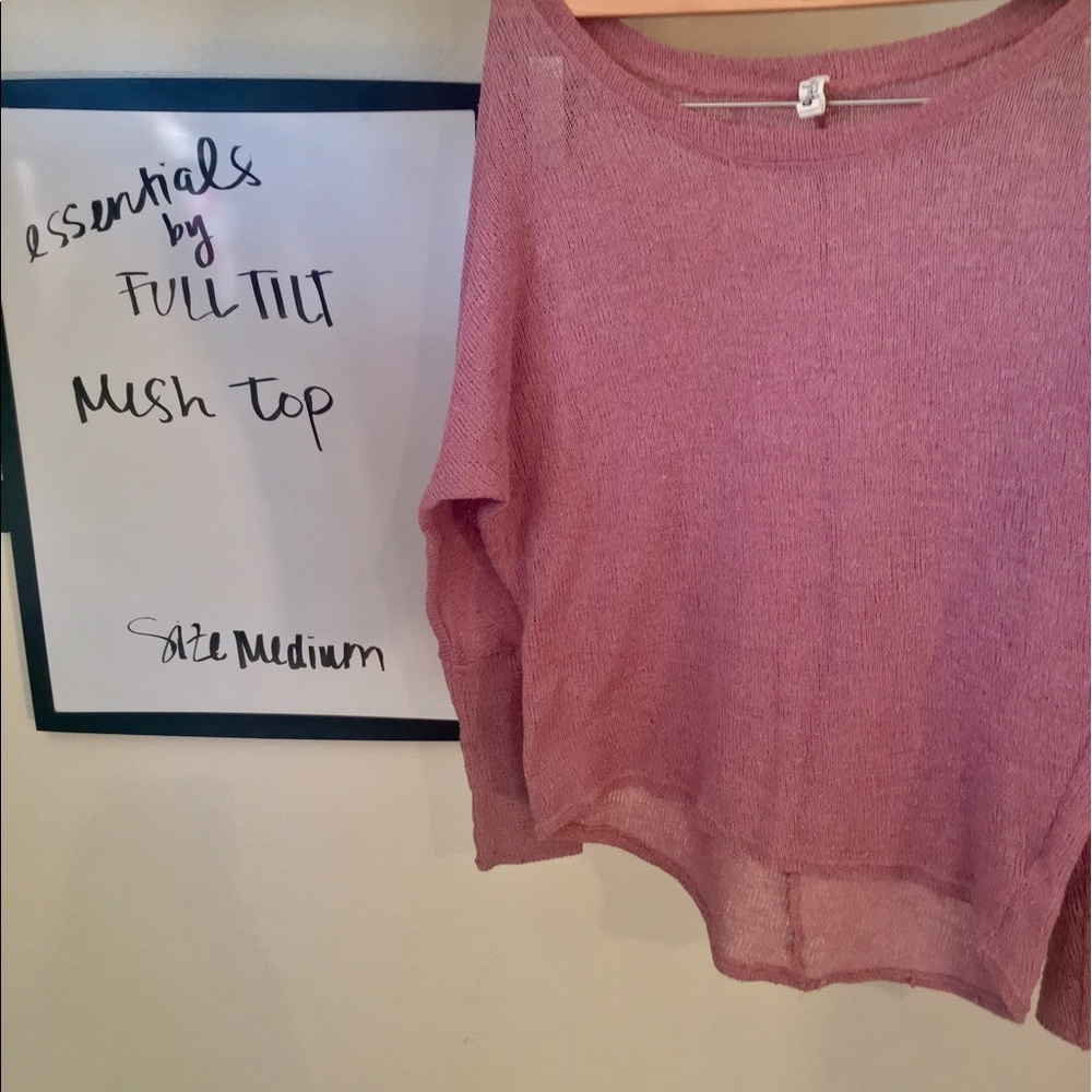Essentials by Full Tilt Mesh Top - Picture 3 of 4