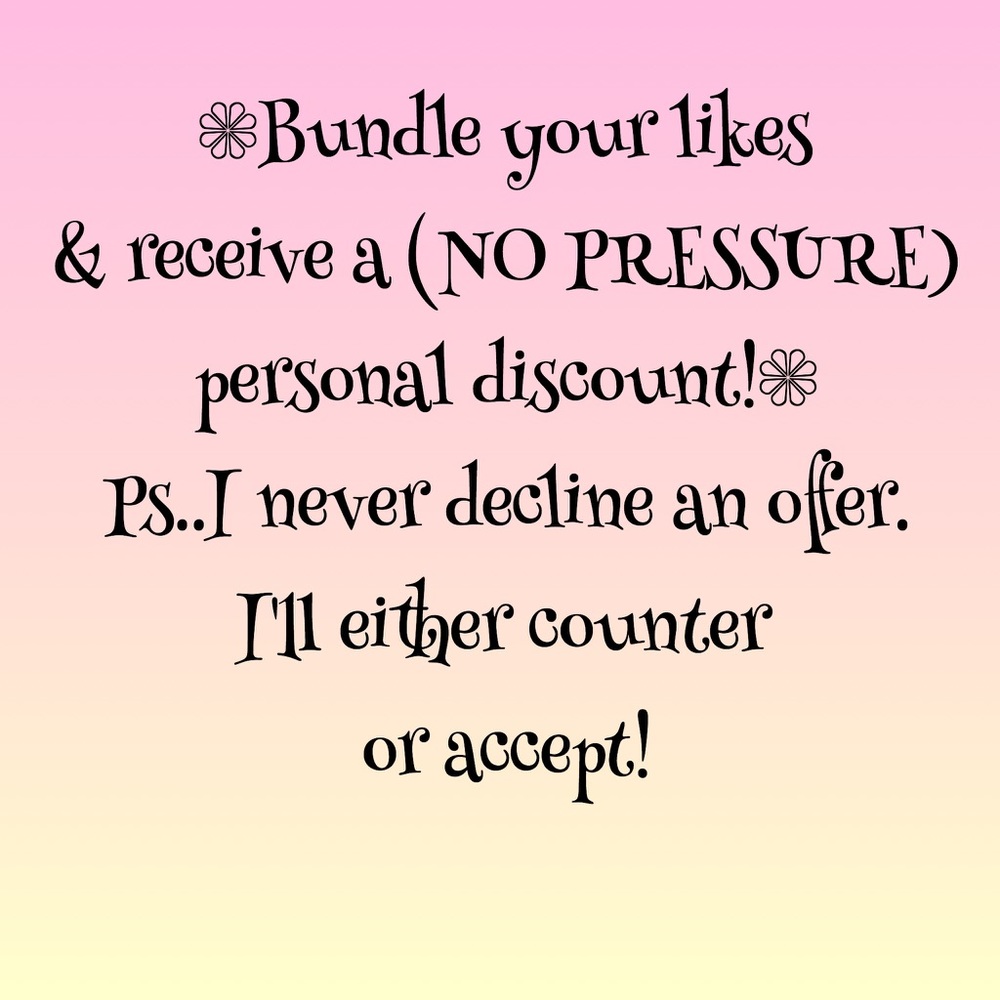 Bundle your likes for a custom discount