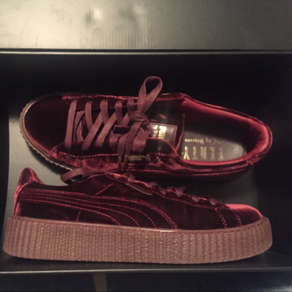 Puma Fenty Creeper Velvet -Men's size 11-WORN ONCE