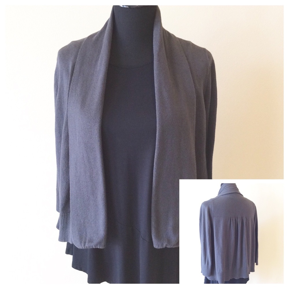 Eileen Fisher Organic Cotton Sport Sweater Jacket