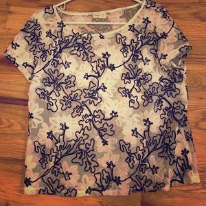 Anthropologie floral top
