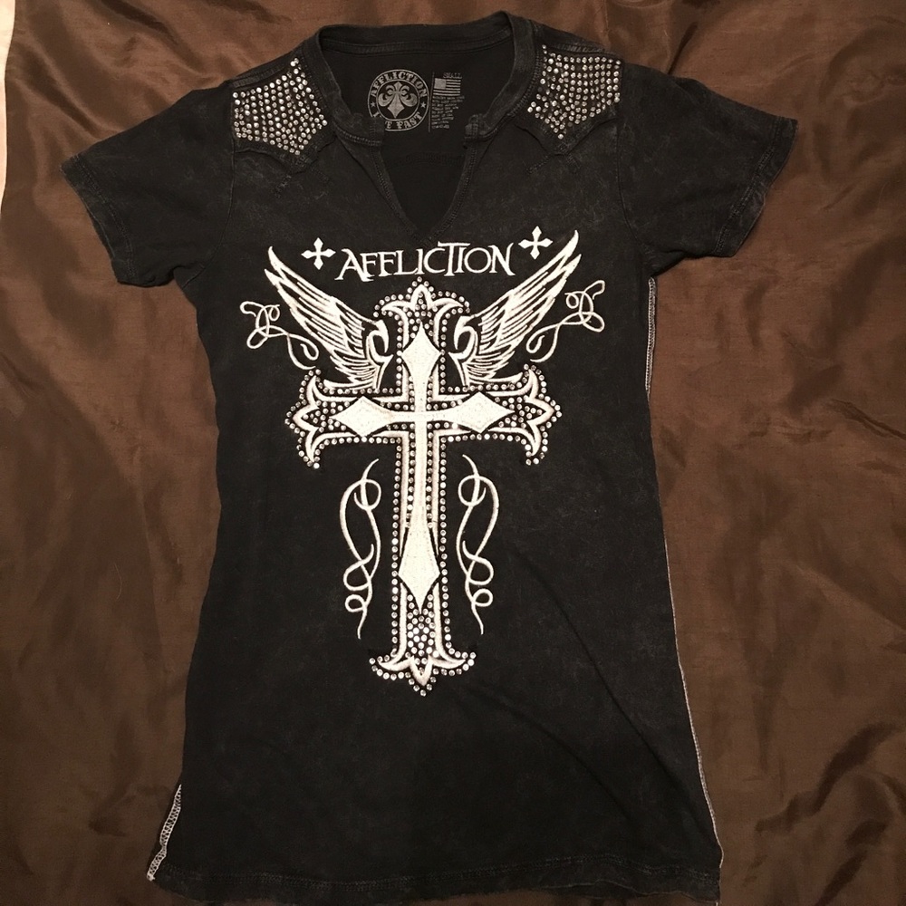 Affliction short sleeve shirt