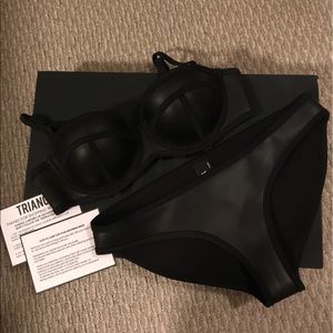 New York Noir triangl swim suit