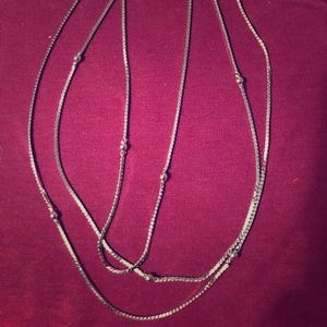 Three tier necklace