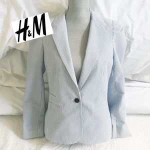 SALE!!! H&M Seersucker Blazer