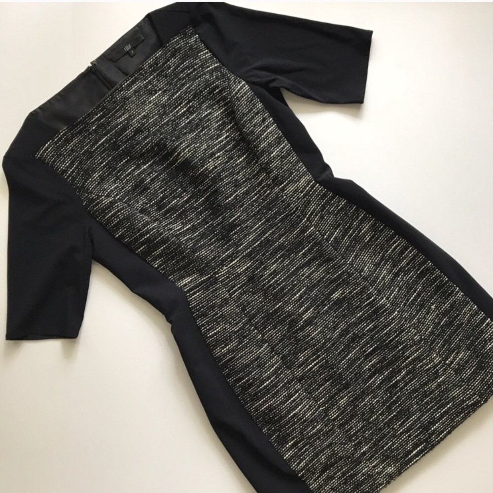 ❤️ Tibi black panel dress - Picture 4 of 7