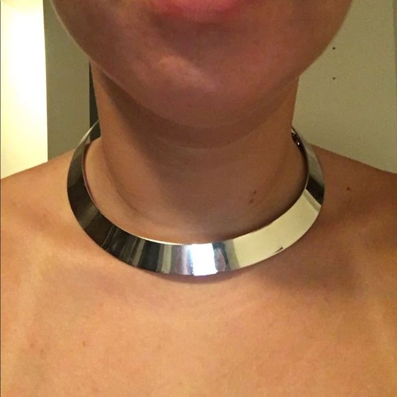 Silver choker - Picture 2 of 2