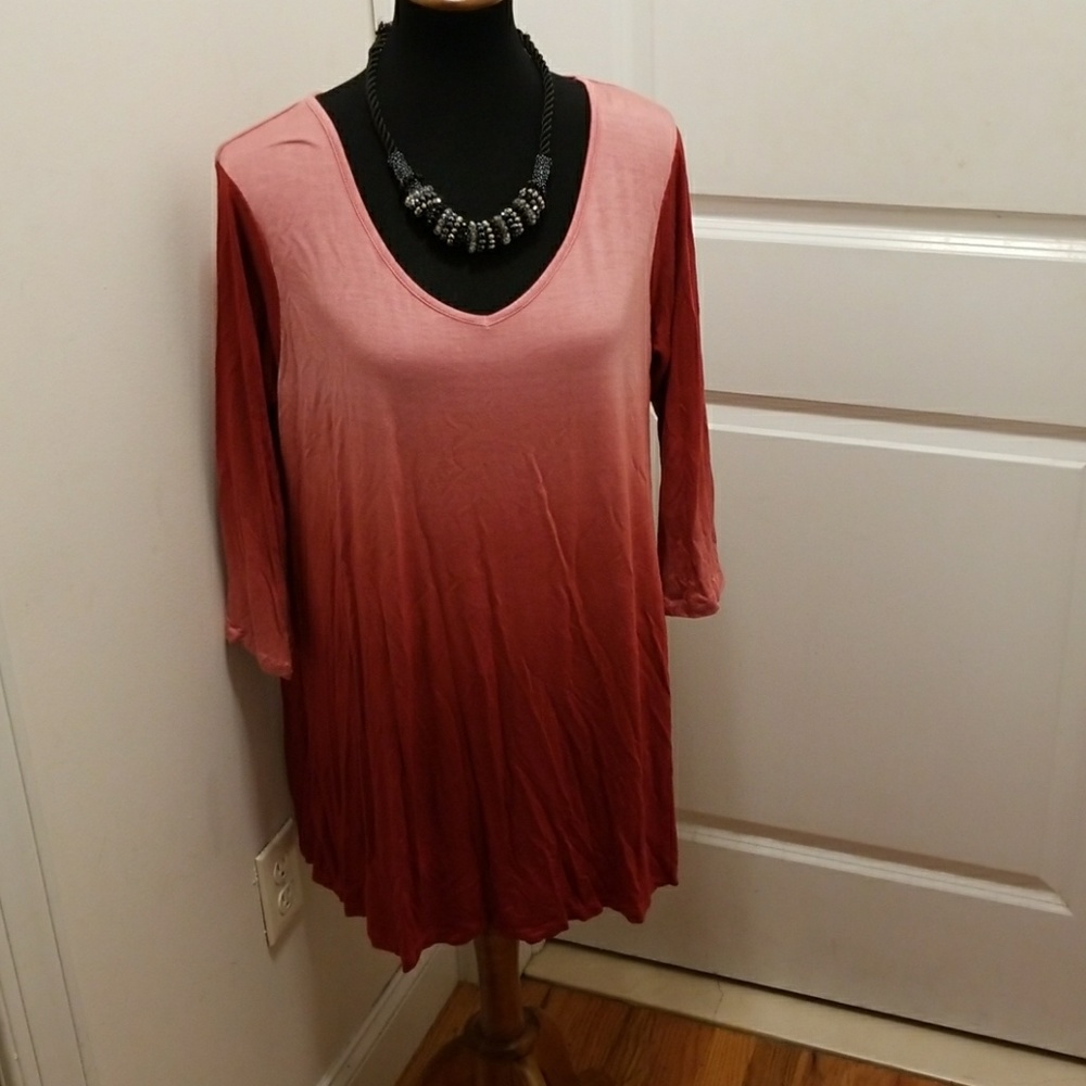 Two tone tunic