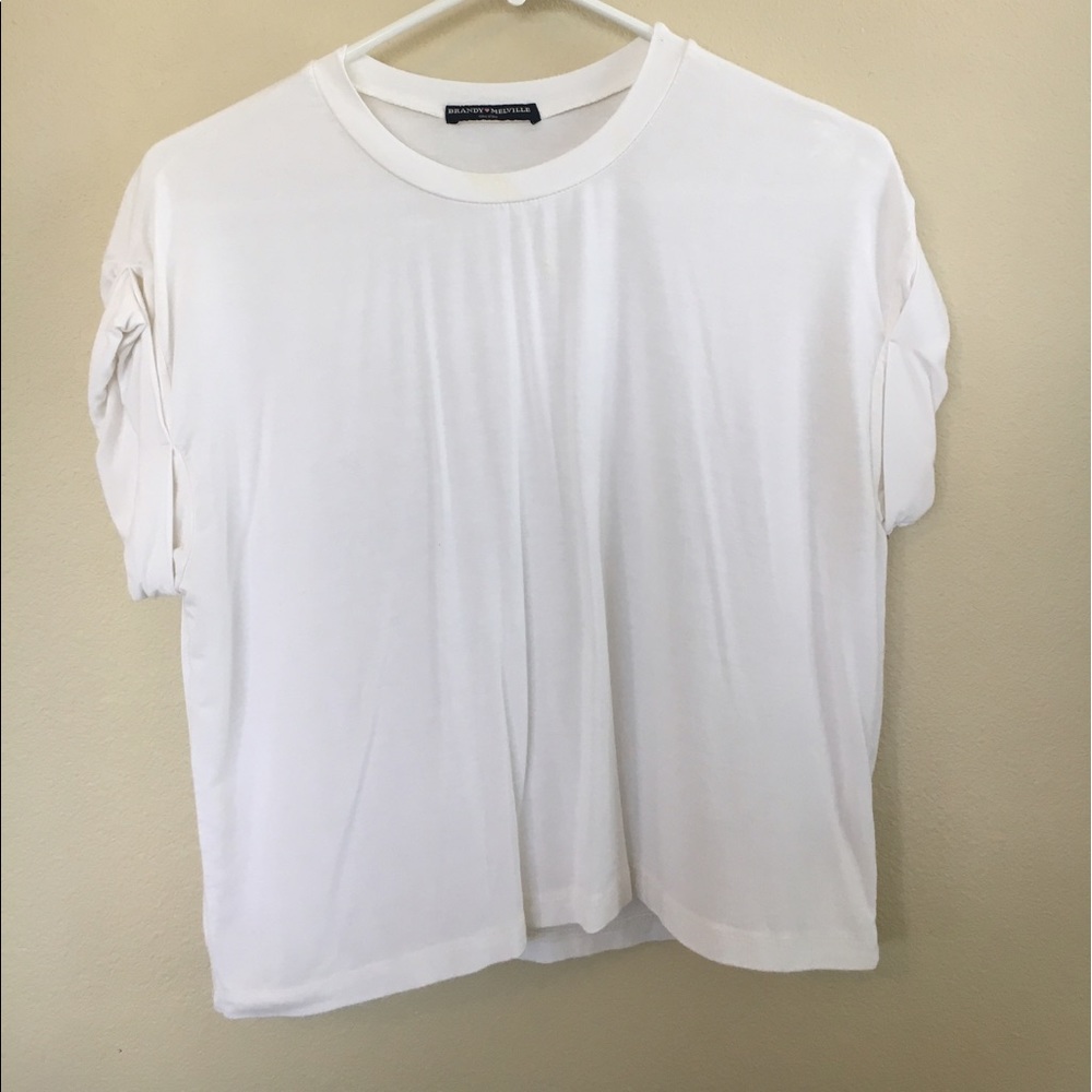 Brandy Melville White Crop Top