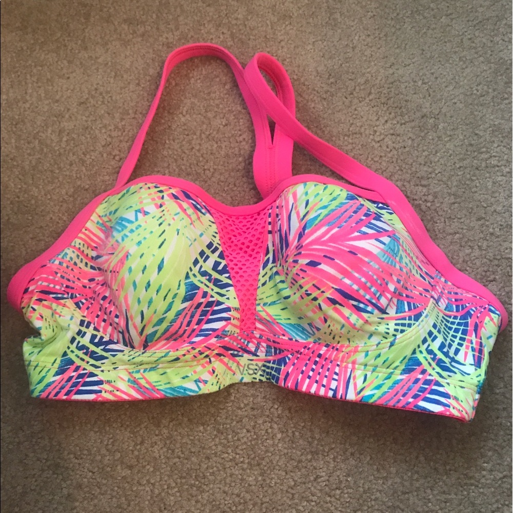 Fun colorful sports bra!