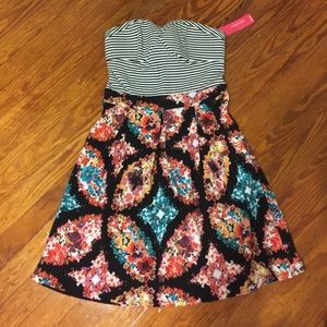 Xhilaration strapless dress from Target NWT