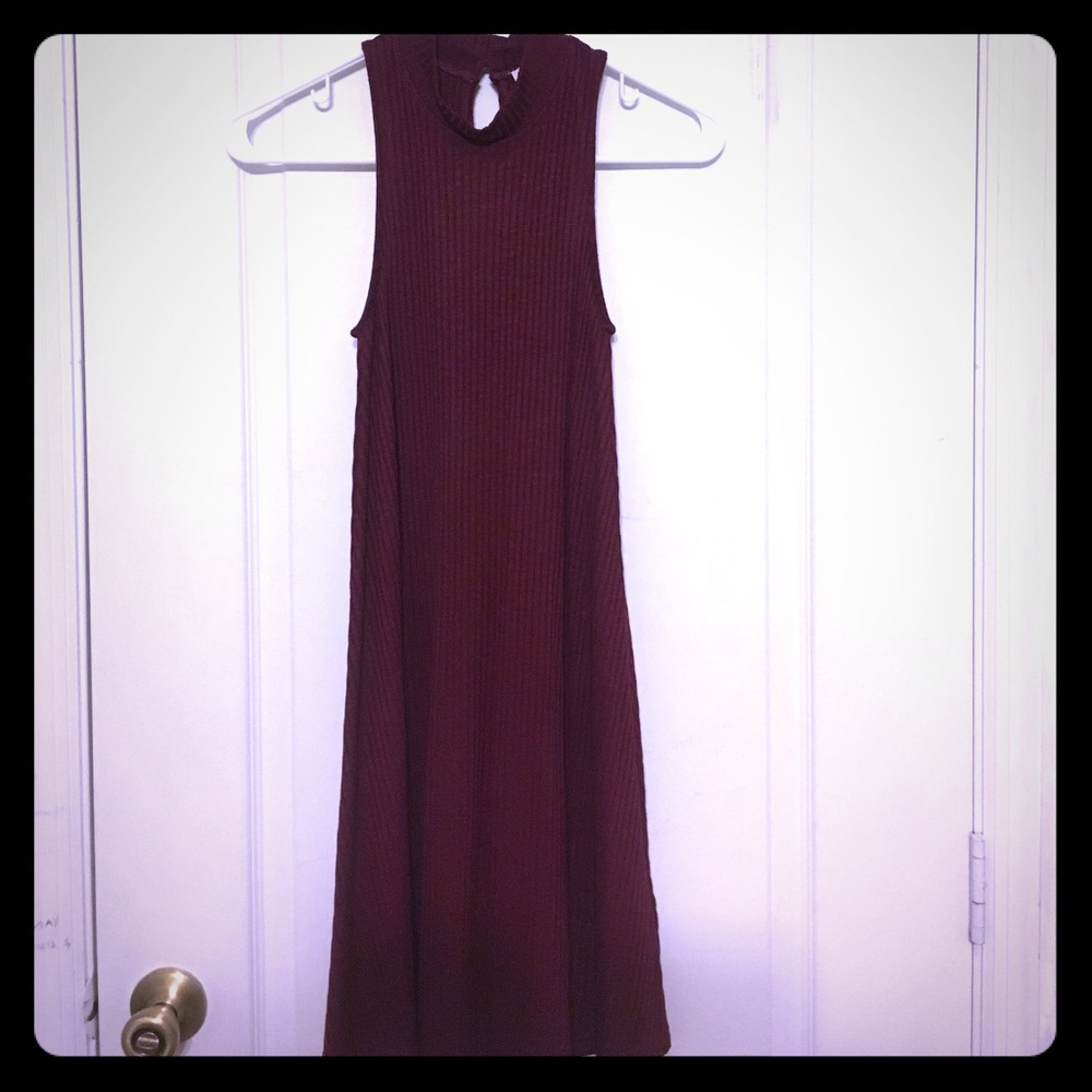 Short Burgundy Hollister Dress