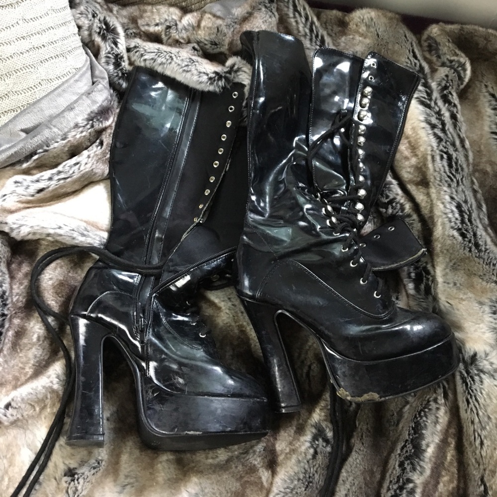Super worn - gogo boots