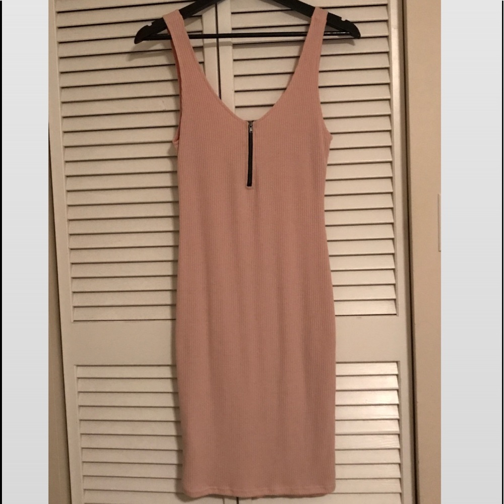 Dusty pink midi from asos