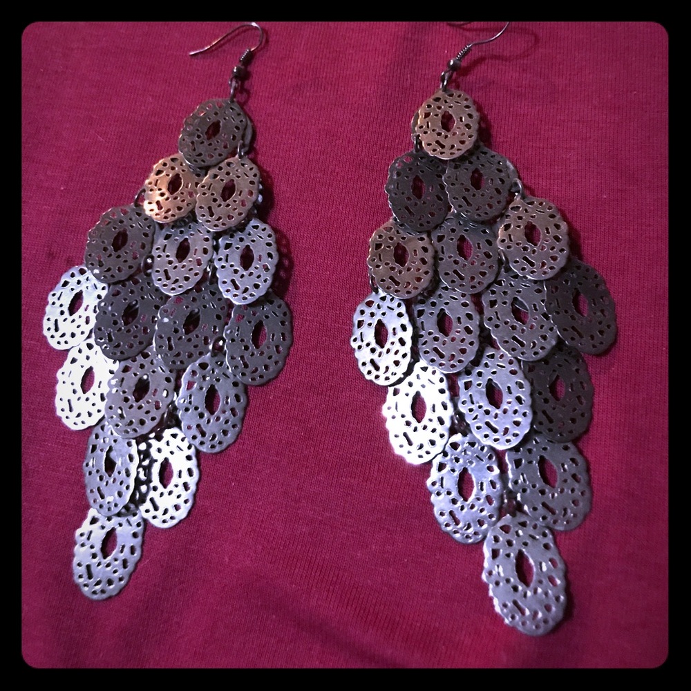Tiered earrings