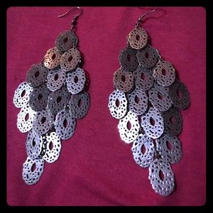 Tiered earrings