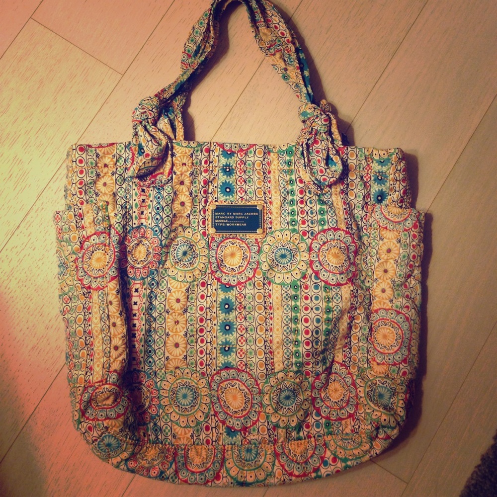 Marc Jacobs fabric tote bag