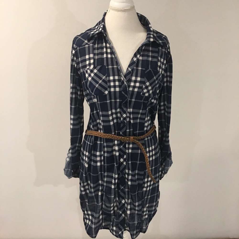 Plaid dress